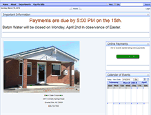 Tablet Screenshot of batonwater.com